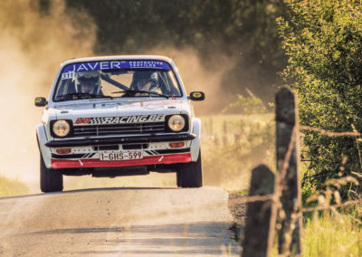 Historic Rally car Ypres Rally
